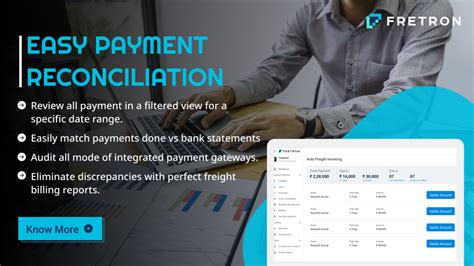 Payment Reconciliation Fretron