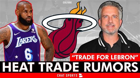 Trade For Lebron James Bill Simmons Says Heat Should Miami Heat Trade