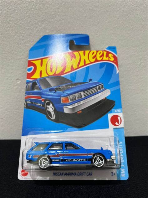 Hot Wheels Nissan Maxima Drift Car Biru Lot J 2023 Hotwheels SNI Lazada Indonesia