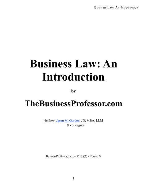 Solution Business Law Notes Sultan Hashir Studypool