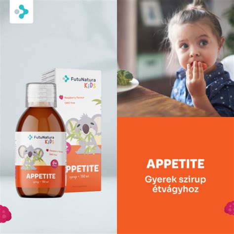 APPETITE Gyerek szirup az étvágyhoz 150 ml FutuNatura hu