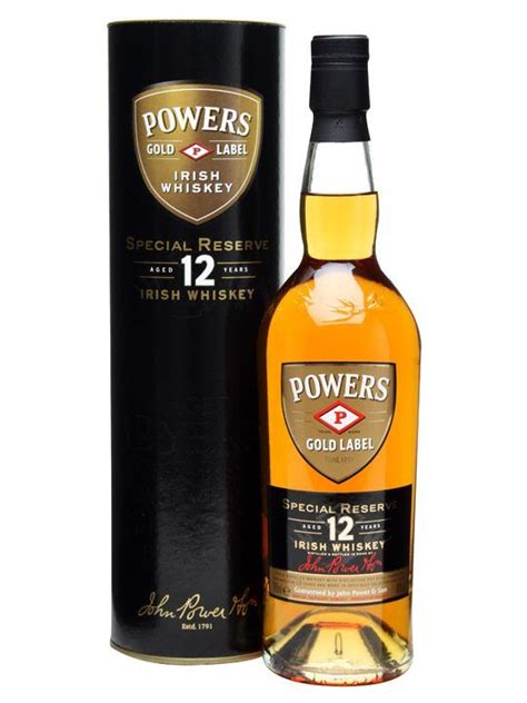 Powers Gold Label Year Old Irish Whiskey Special Reserve Buy