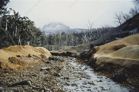 Mining Pollution - Stock Image - C017/4539 - Science Photo Library