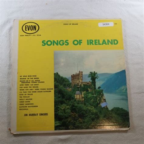 Jim Murray Singers Songs Of Ireland Lp Vinyl Record Album Ebay