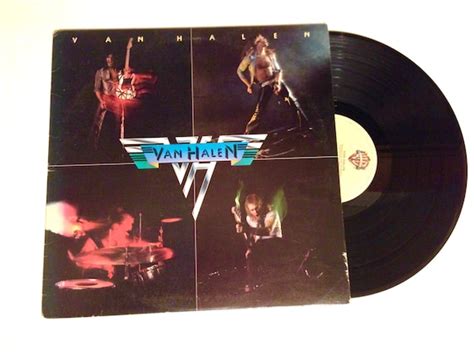 Van Halen Van Halen LP Vinyl Record Vintage by CharmCityRecords