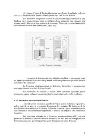 Tema 6 DosimetríA De La RadiacióN Rev 2005 PDF