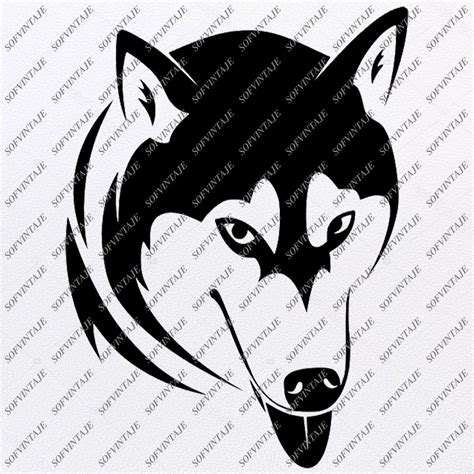 Husky Svg File Siberian Husky Svg Original Design Dog Clipart