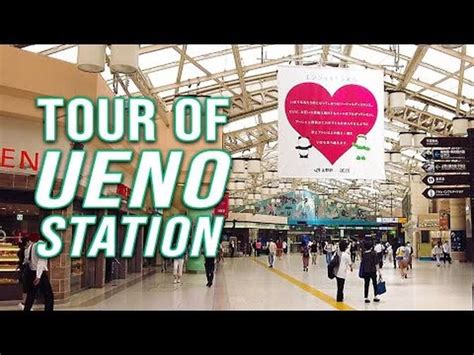 Tour of Ueno Station 上野駅 4K JAPAN WALKING TOURS Videos Cory May