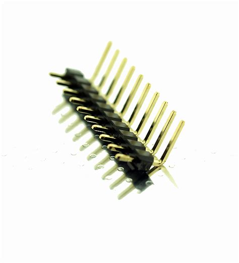 Ths Valcon Mm Right Angle Mm Profile Pin Header Toby Electronics