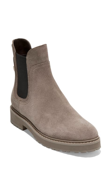 Cole Haan Greenwich Waterproof Chelsea Boot In Brown Lyst