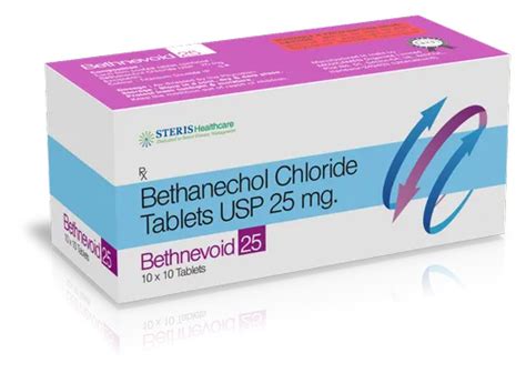 Bethanechol Chloride 25 Mg At Rs 1strip बेथेनोकोल क्लोराइड Steris