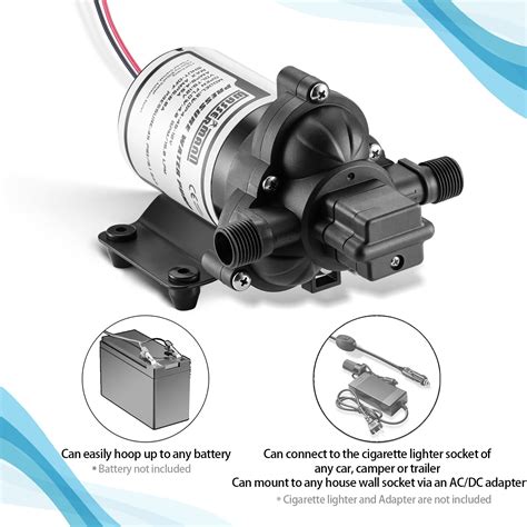 Wassermann Water Pressure Pump V Dc Self Priming Rv Pump Gpm