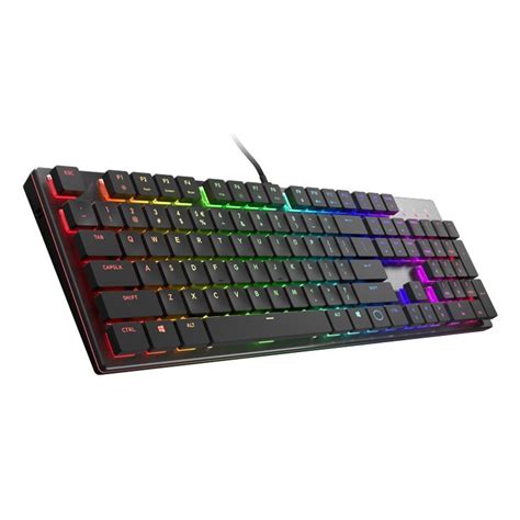 Open Box Cooler Master SK650 RGB Low Profile Mechanical Gaming Keyboard