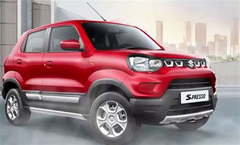 Maruti Suzuki S Presso Xtra Edition With Improved Fuel Efficiency Goes Official Price And Features