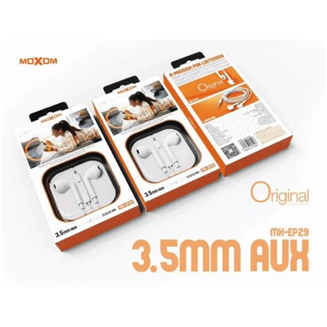 MOXOM MX EP29 3 5mm Wired Earphone CME Distribution Sdn Bhd