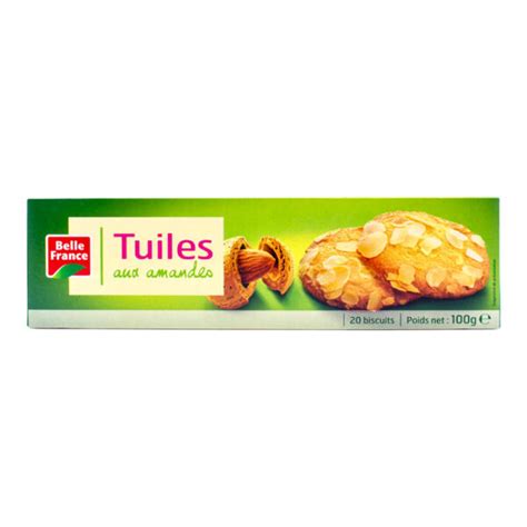 Tuiles Aux Amandes Belle France 100g Simply Gourmet