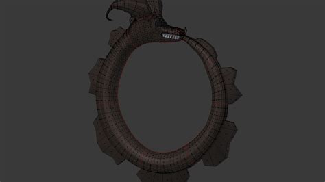 Ouroboros Modelo 3d 20 Blend 3ds Fbx Obj Free3d