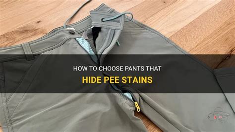 How To Choose Pants That Hide Pee Stains Shunvogue