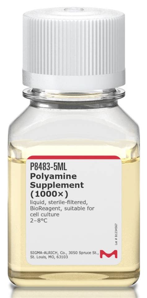 Polyamine Supplement 1000x P8483 5ML SIGMA ALDRICH SLS Ireland