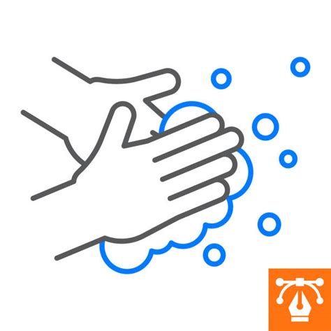 660 Hand Washing Icons Editable Stock Illustrations Royalty Free