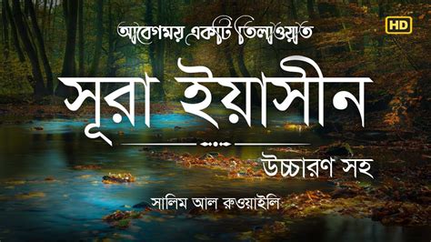 সূরা ইয়াসীন এর আবেগময় তিলাওয়াত । Surah Yasin Bangla Recited By Salim