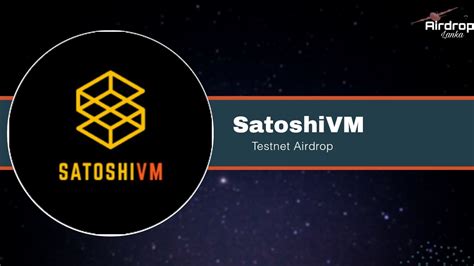 SatoshiVM Testnet Airdrop Sinhala Guide YouTube