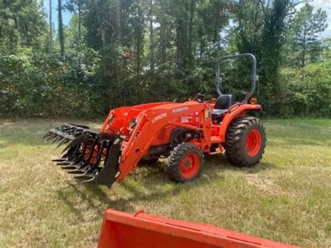 023 Kubota L2501 HST Compact Tractor With Grapple AJL Equipment And