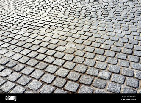 Abstract Background Of Old Cobblestone Pavement Road Stock Photo Alamy