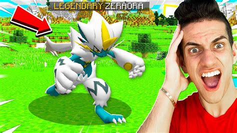 CATCHING RAREST LEGENDARY POKEMON In MINECRAFT YouTube