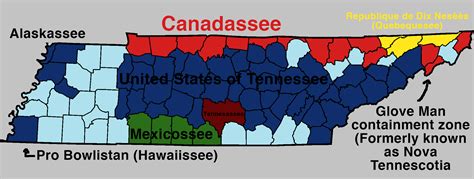 As A Non North American Heres My Take On The Divisions Of Tennessee