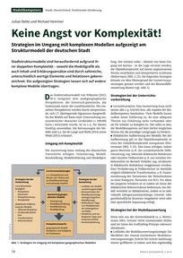 Keine Angst vor Komplexität Strategien im Umgang mit komplexen