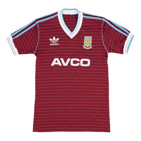 1985 87 West Ham Home Shirt Football Shirt Culture Latest Football