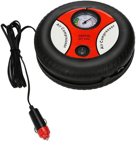 Atezch Air Compressor Tire Inflator 260 Psi Dc 12v