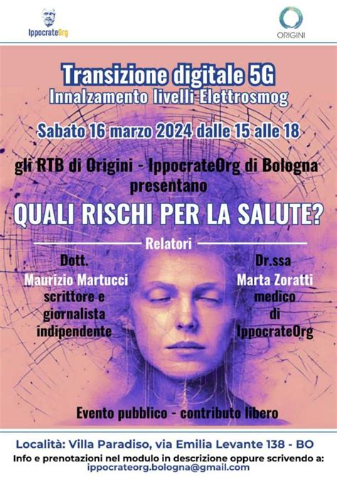 Convegno Bologna Transizione Digitale 5G Quali Rischi Per La Salute