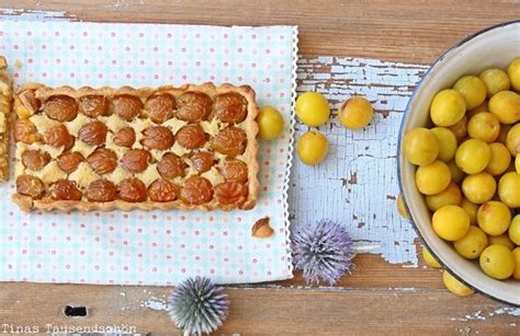 Mirabellen Frangipane Tarte Tinastausendsch N