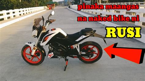 Ang Pinaka Maangas Na Naked Bike Ni RUSI SS BETA150 2017 MODEL YouTube