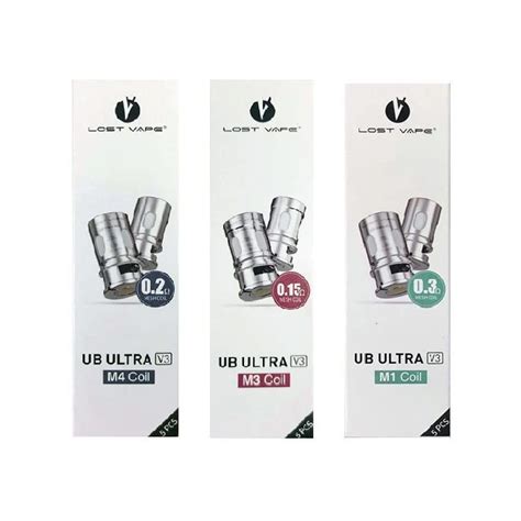 Lost Vape Ub Ultra V3 Replacement Coil For Centaurus Q80 Kit Ub Ultra