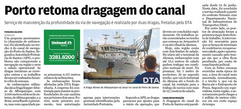 Porto Retoma Dragagem Do Canal Sopesp