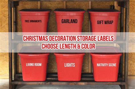 Storage Container Labels - Etsy