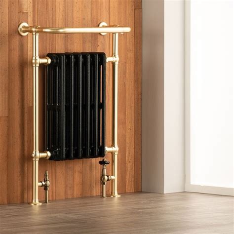 Arroll Cast Iron Towel Radiator Neo Classic 4 Column Cast Iron Towel