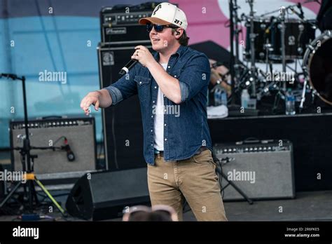 Travis Denning Performs During The Cma Fest On Thursday June