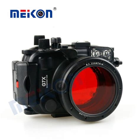 Meikon 40m130ft Underwater Camera Waterproof Housing Case For Canon