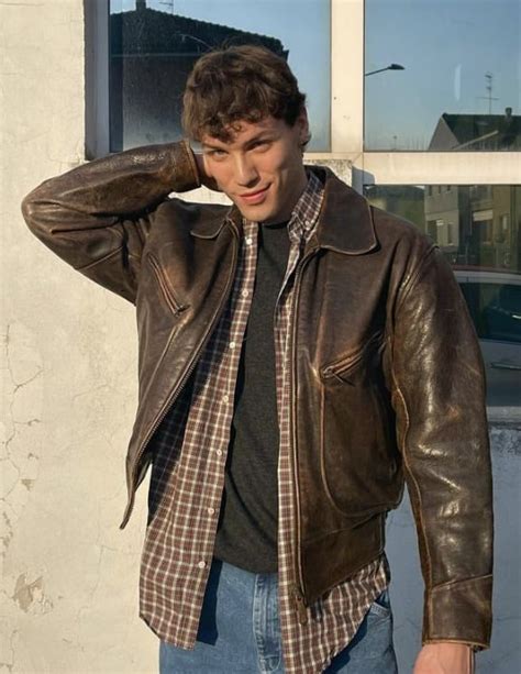 Brown Leather Jacket Outfit Leather Jacket Style Vintage Leather