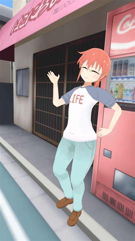 Kobayashi 小林 Vrchat Full Body Tracking 3d Model Shadsterwolf Booth