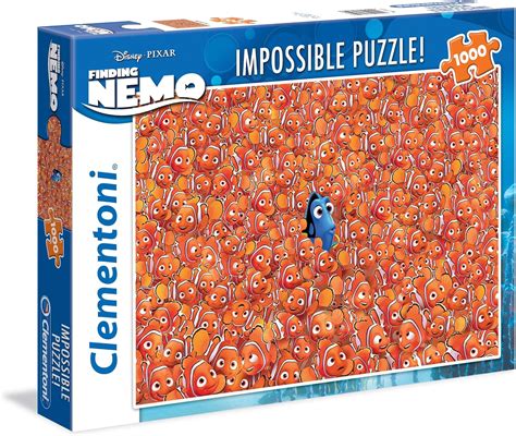 Clementoni Finding Nemo Impossible Puzzle 1000 Pezzi 39359 Amazon