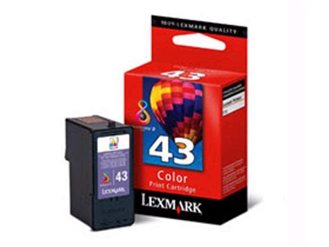 Lexmark 43 Color Inkjet Cartridge For P350