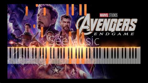 Piano Tutorial Avengers Endgame Epic Piano Medley SYNTHESIA YouTube