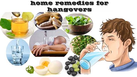 Home Remedies For Hangovers Youtube