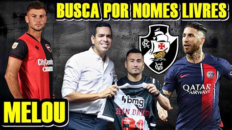 Vasco Busca Nomes Livres No Mercado Neg Cio Por Zagueiro Melou E