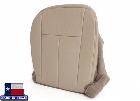 For 2012 2013 2014 Ford Expedition Driver Side Bottom Tan Leather Seat Cover Ebay